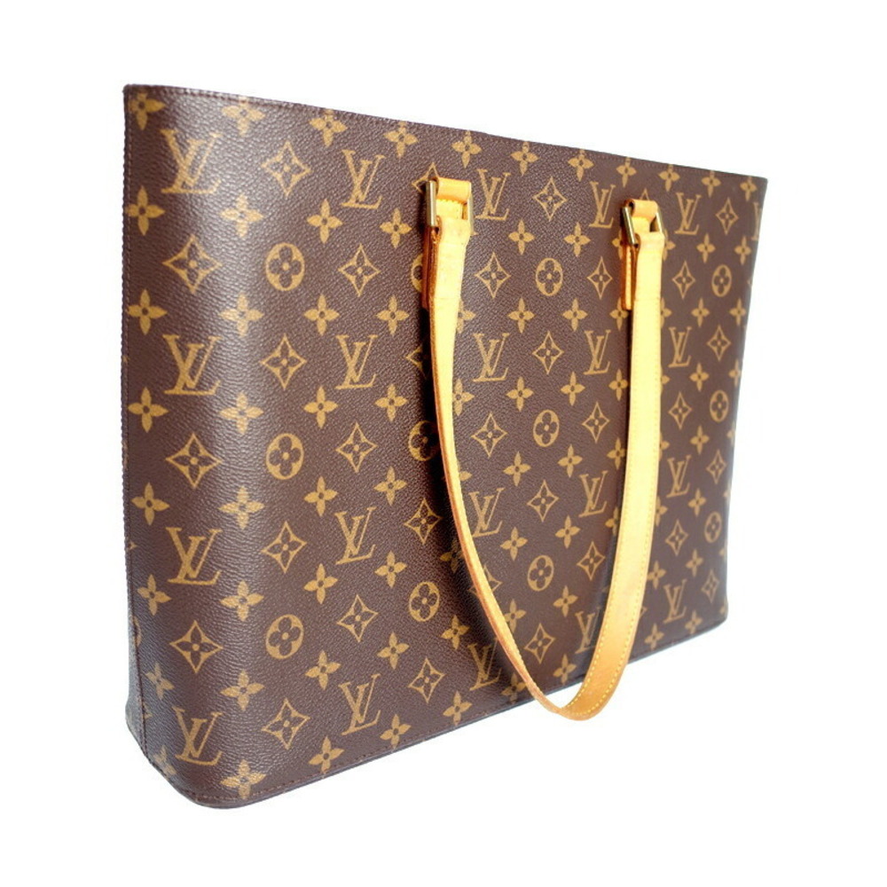 Louis Vuitton Monogram Bag Brown Tote Luco
